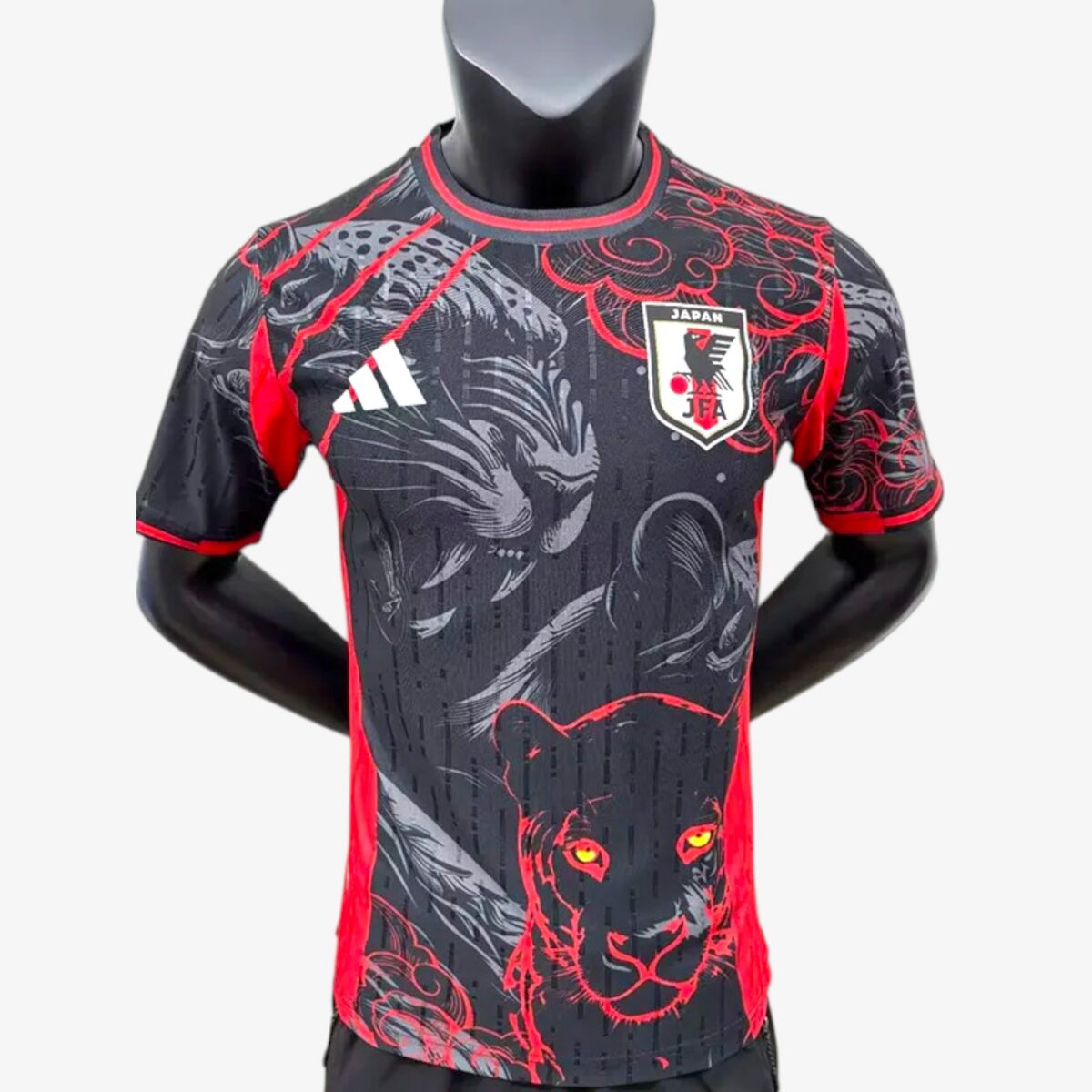 Japan Leopard Black Training Jersey 2025/26