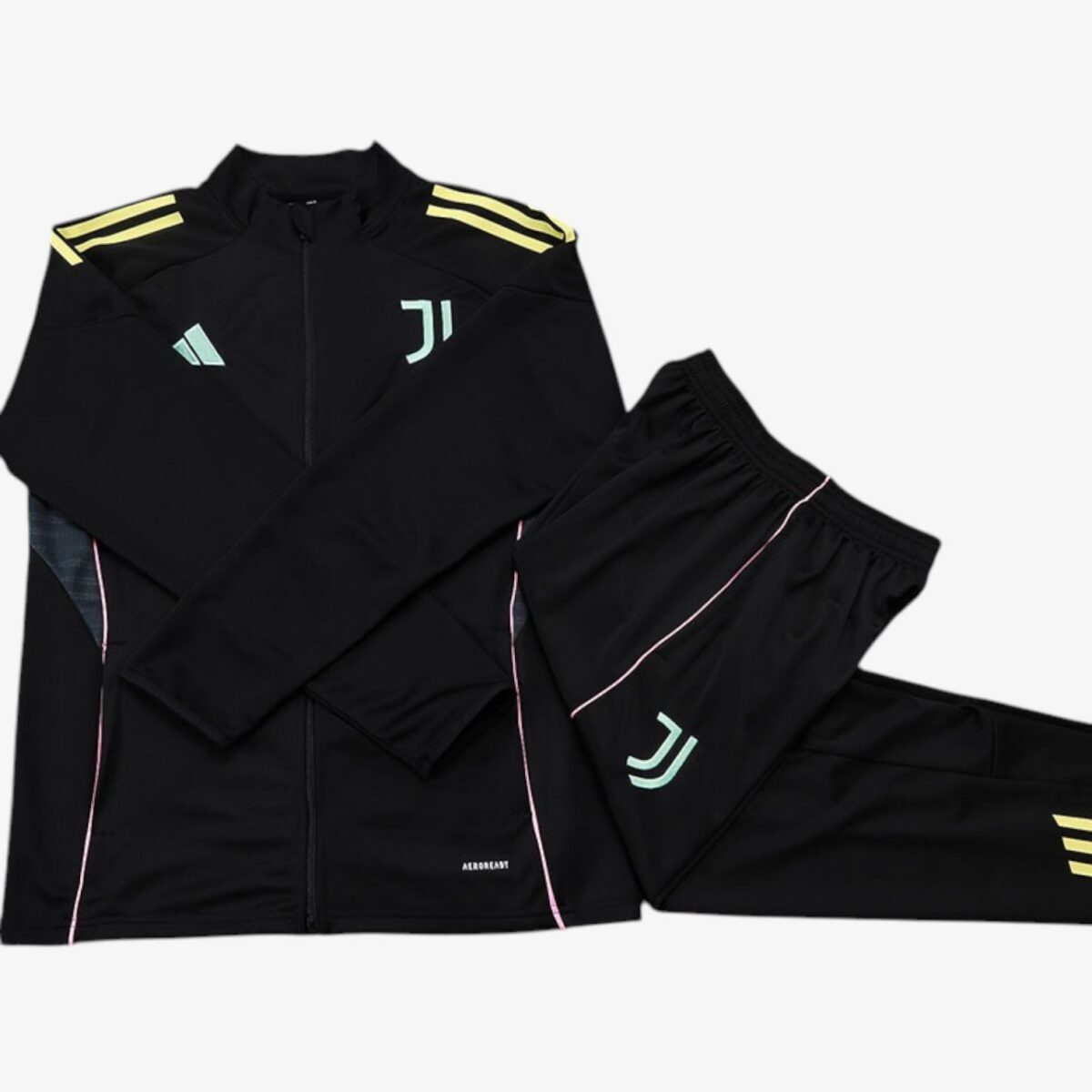 Juventus Black Jacket Tracksuit 2025/26 - Image 3