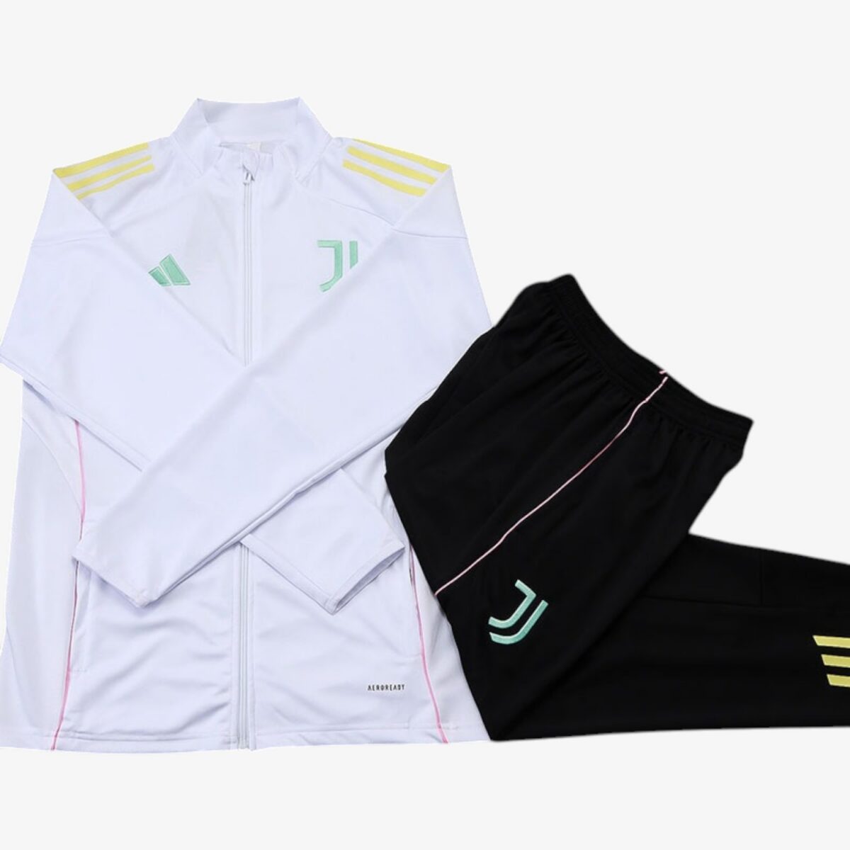 Juventus White Jacket Tracksuit 2025/26 - Image 3