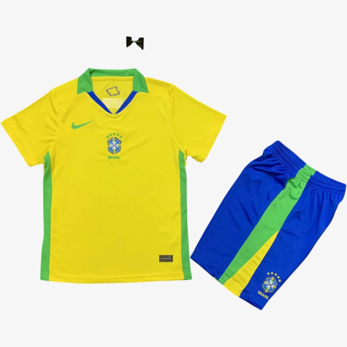 Kids Brazil Home Jersey 2025/26