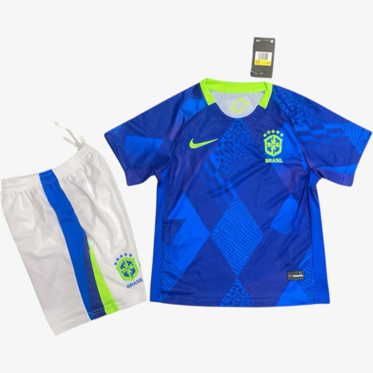 Kids Brazil Away Jersey 2025/26
