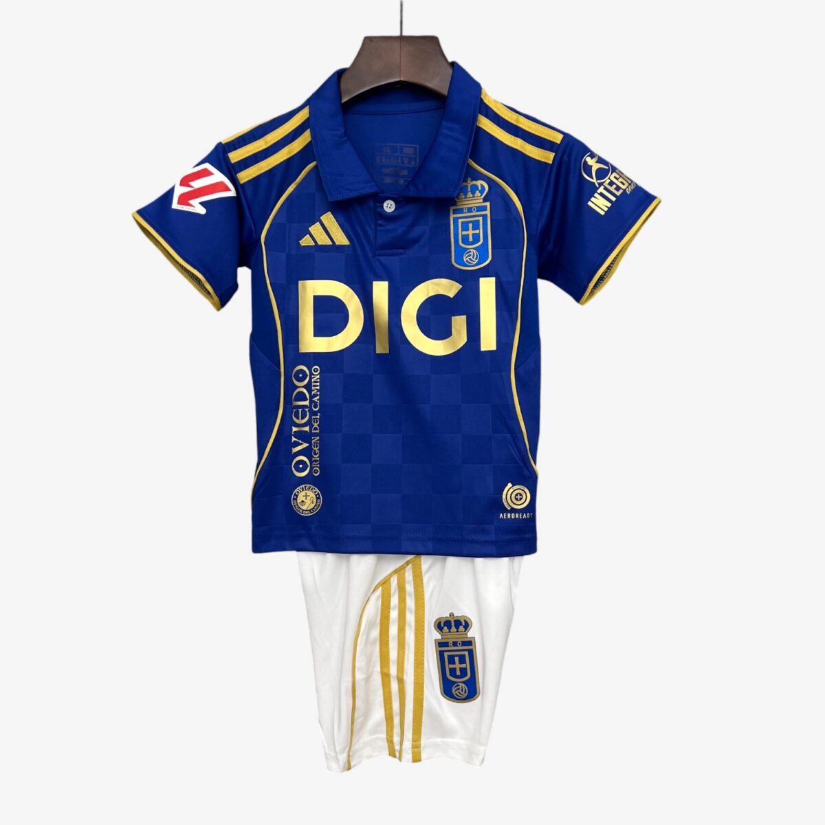 Kids Real Oviedo Home Jersey 2025/26