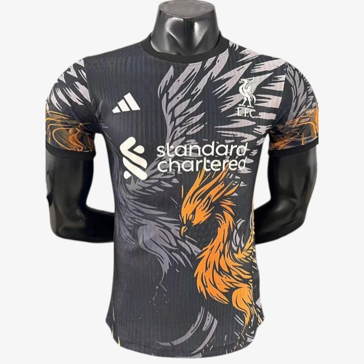 Liverpool Black Eagle Diagram Training Jersey 2025/26