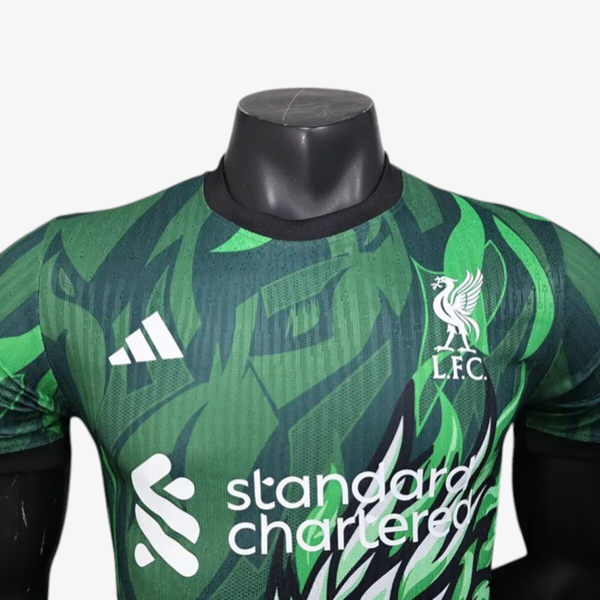 Liverpool Green Diagram Training Jersey 2025/26 - Image 3
