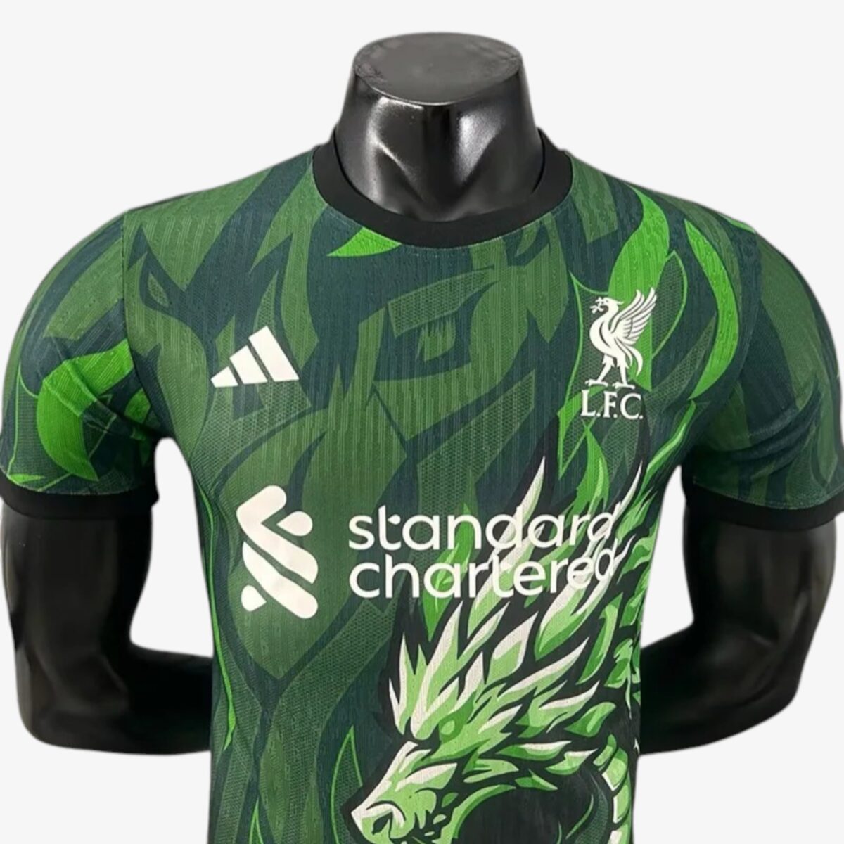 Liverpool Green Dragon Head Edition Training Shirts 2025/26 — Player Version - Image 3