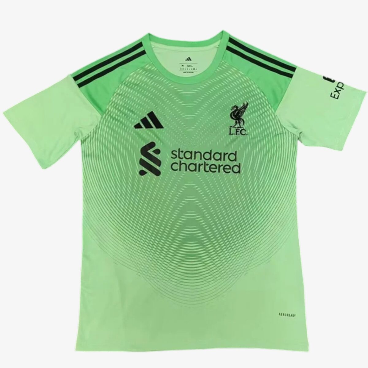 Liverpool Green Training Shirts 2025/26