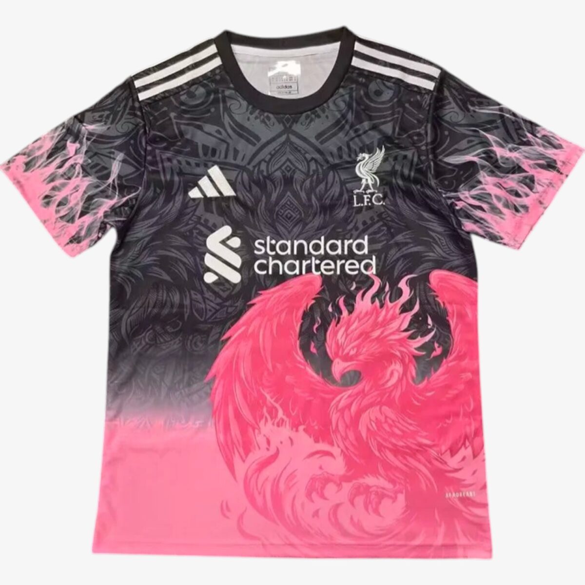 Liverpool Phoenix Pink & Black Training Shirts 2025/26