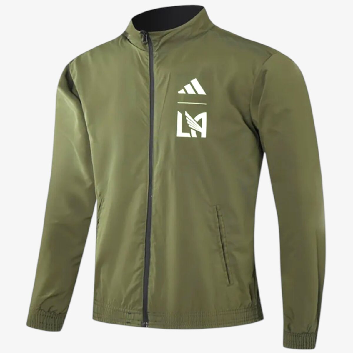 Los Angeles Black & Green Double Sided Windbreaker 2023/24