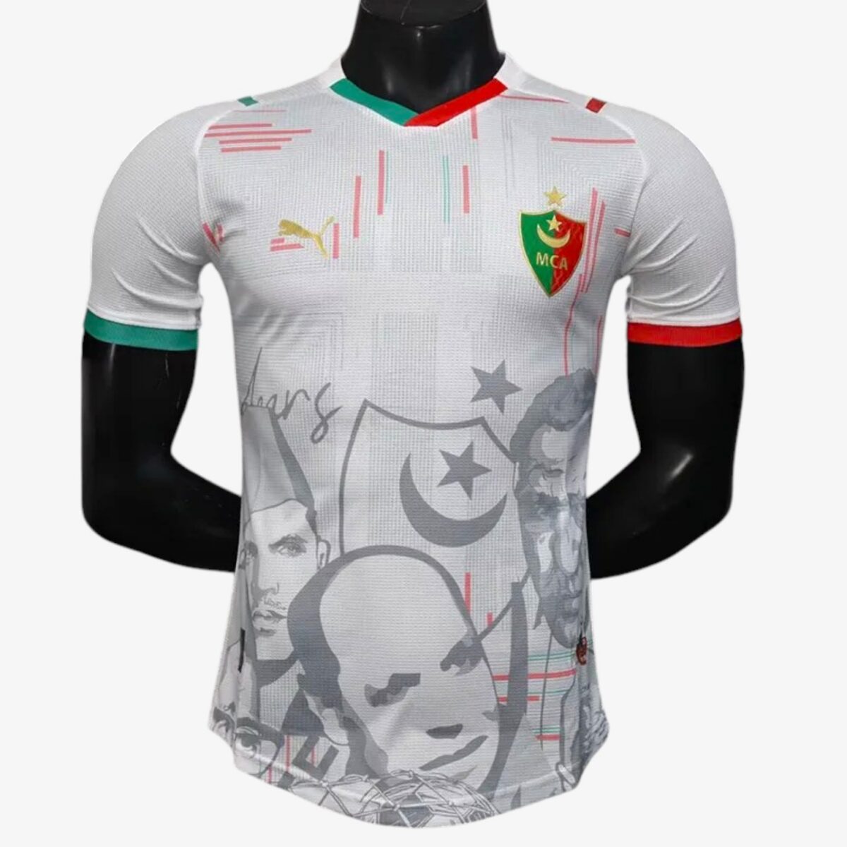 Algerian (MCA) White Training Jersey 2025/26