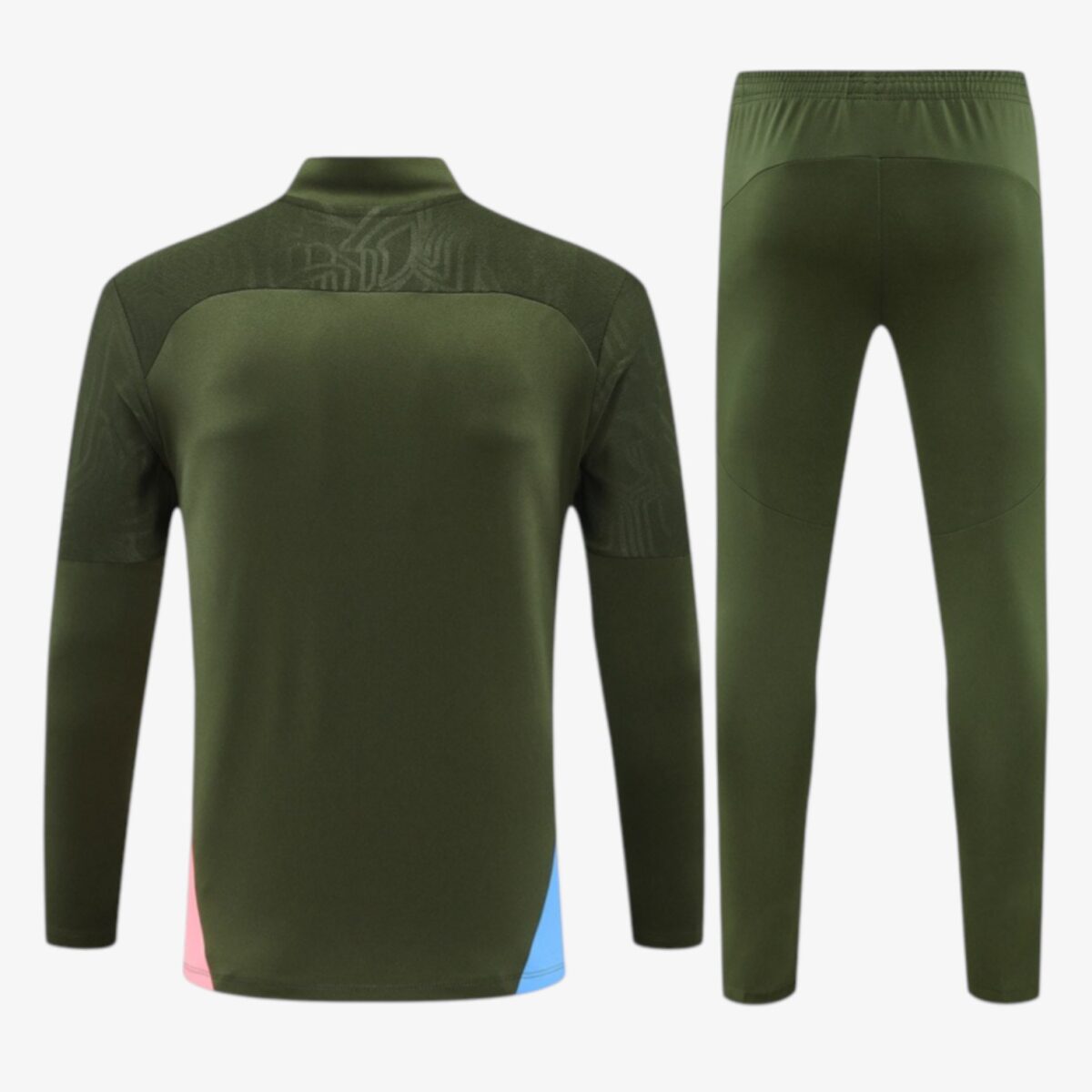 Manchester City Army Green Track Jacket 2024/25 - Image 2