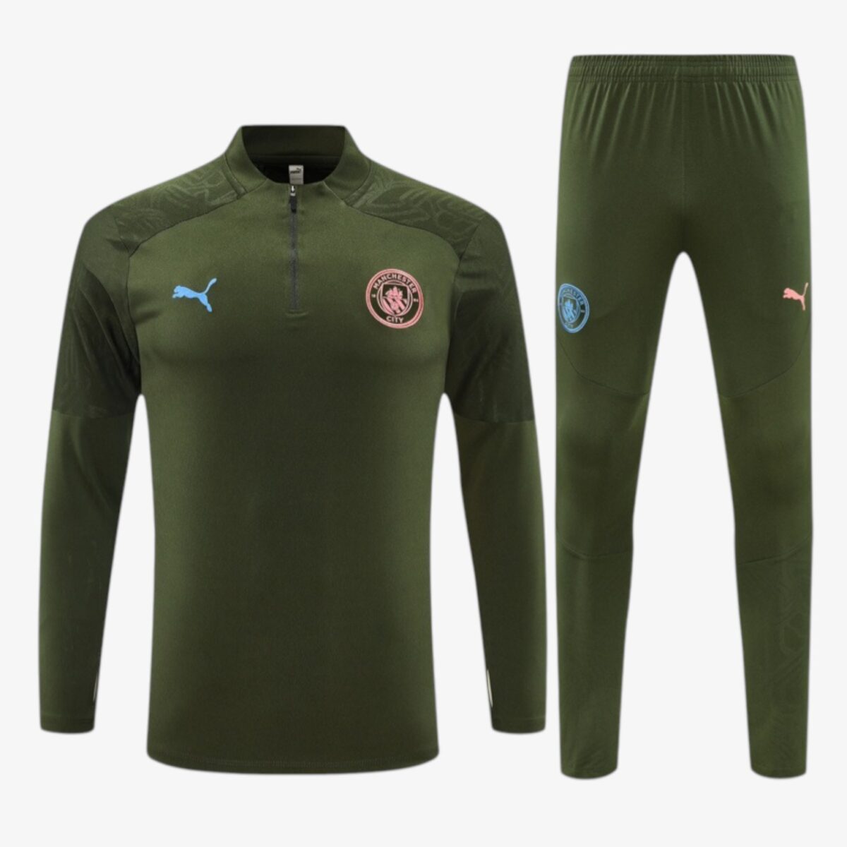 Manchester City Army Green Track Jacket 2024/25
