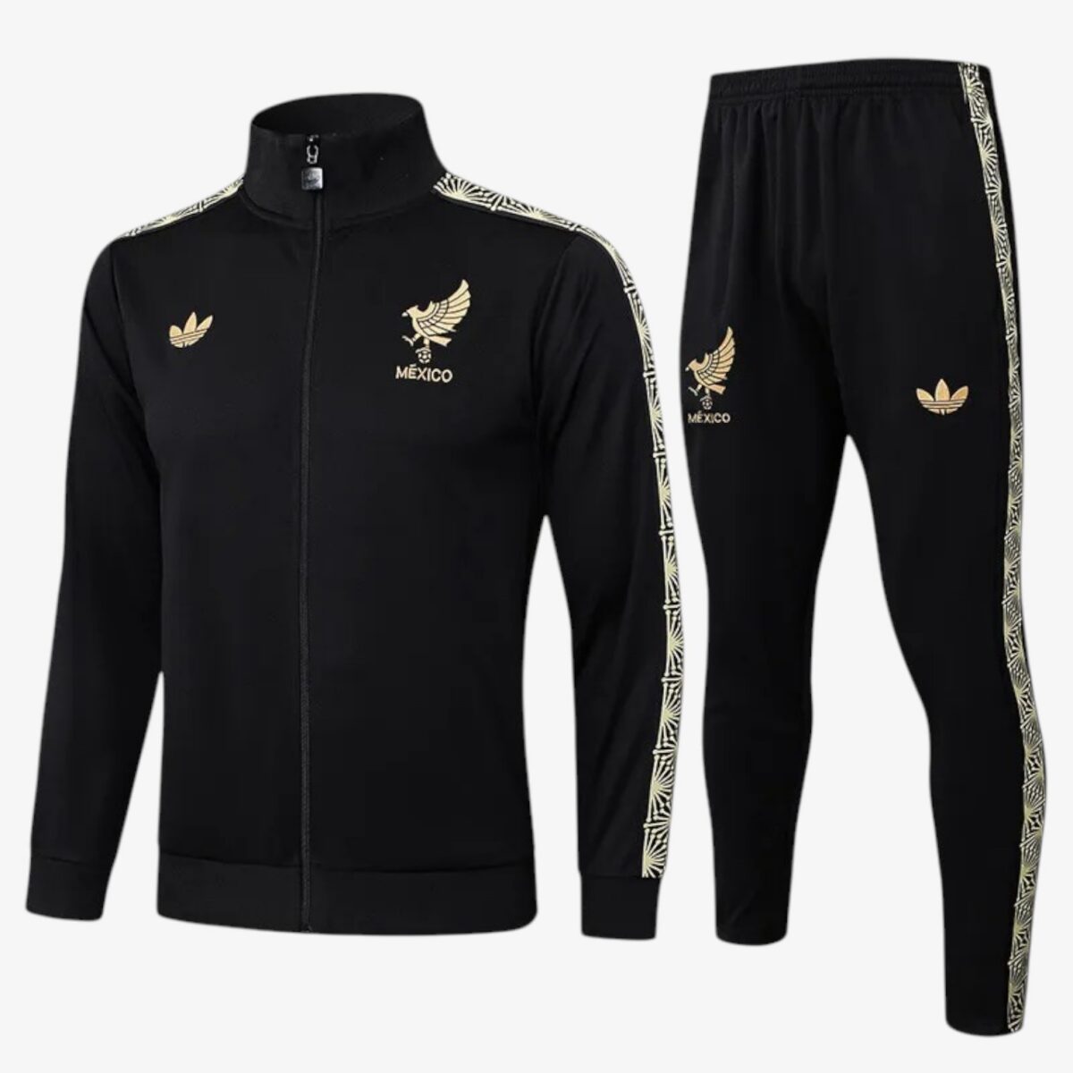 Mexico Gold Cup Black Retro Kids Jacket Tracksuit 2025/26 — Kids