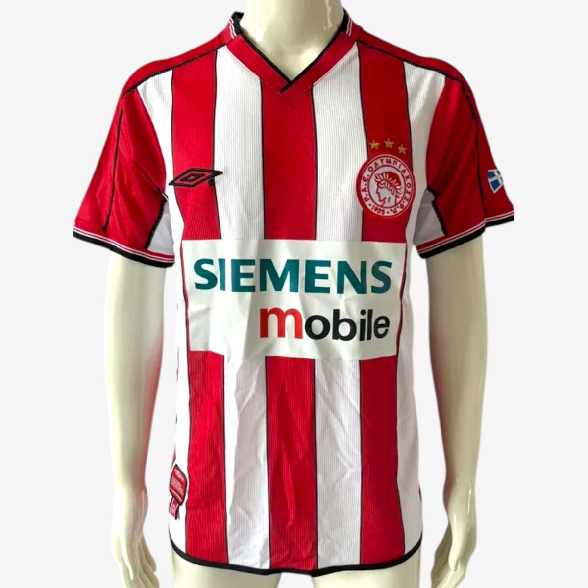 Olympiacos Home Retro Jersey 2002/03