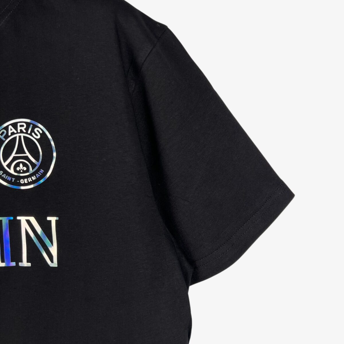 PSG Black T-Shirt 2023/24 - Image 4