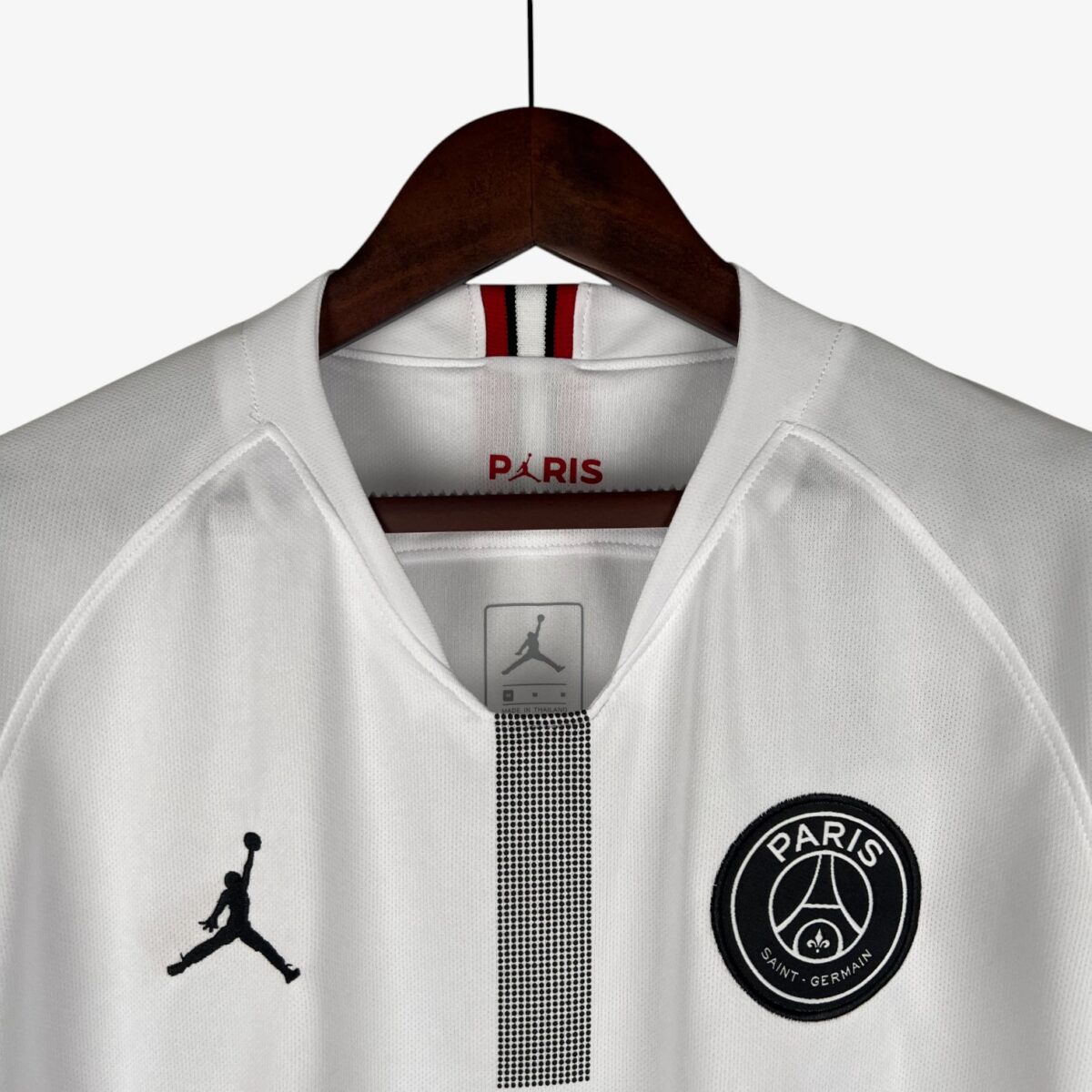 PSG White Jordan Retro Jersey 2018/19 - Image 5