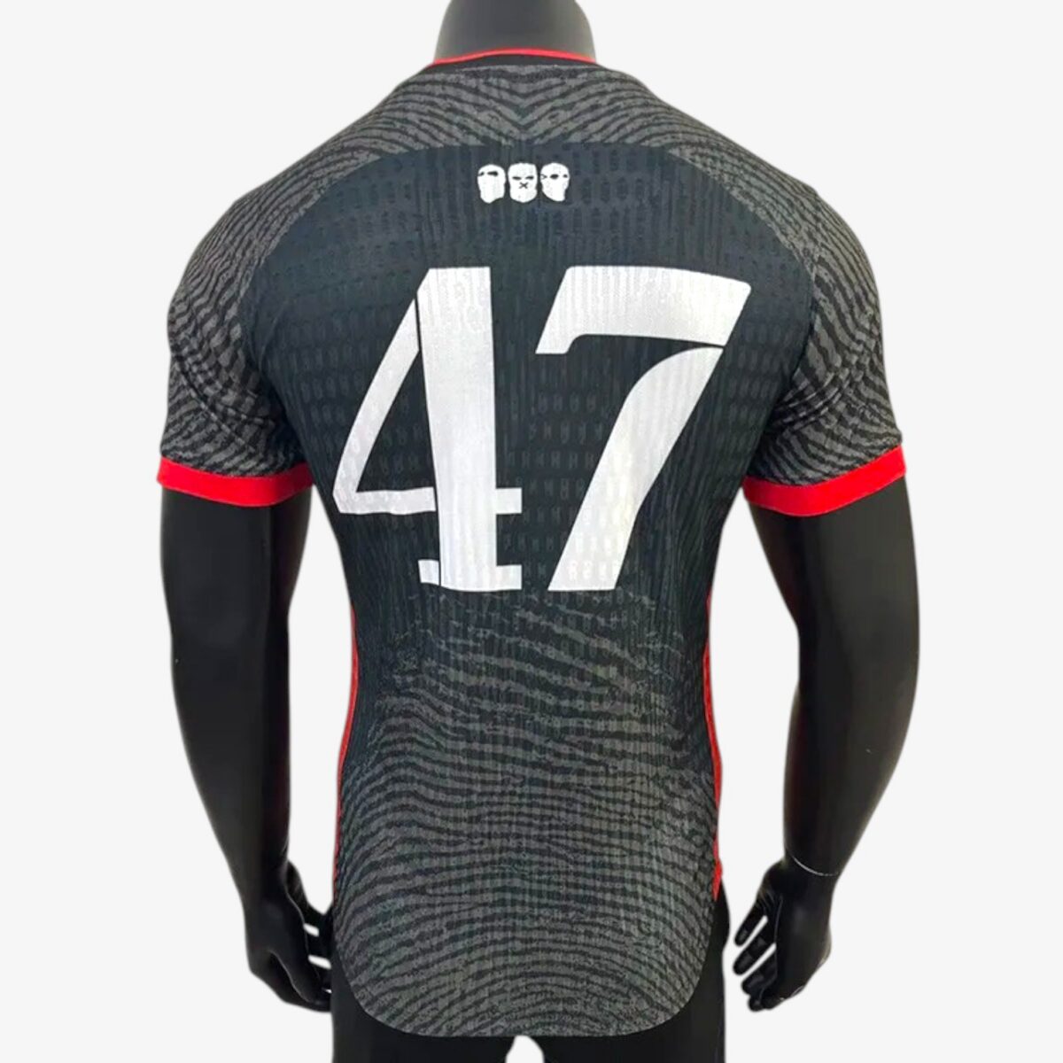Palestine Boxing 47 Red Black Training Jersey 2025/26 - Image 2