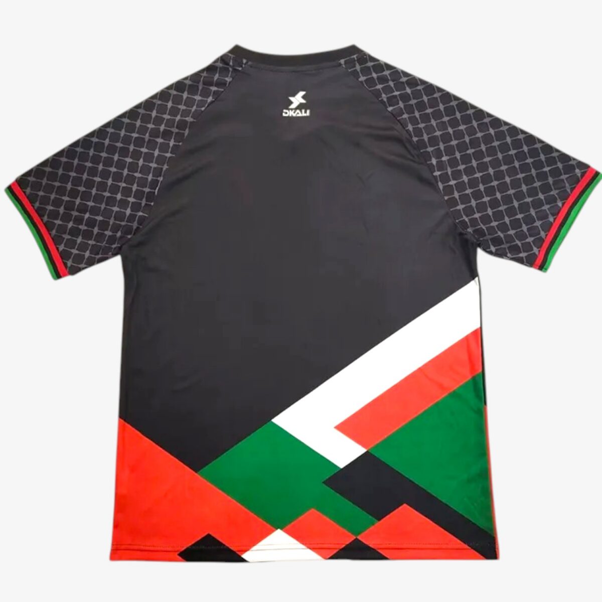 Palestino Deportivo Black Puzzle Jersey 2025/26 - Image 2