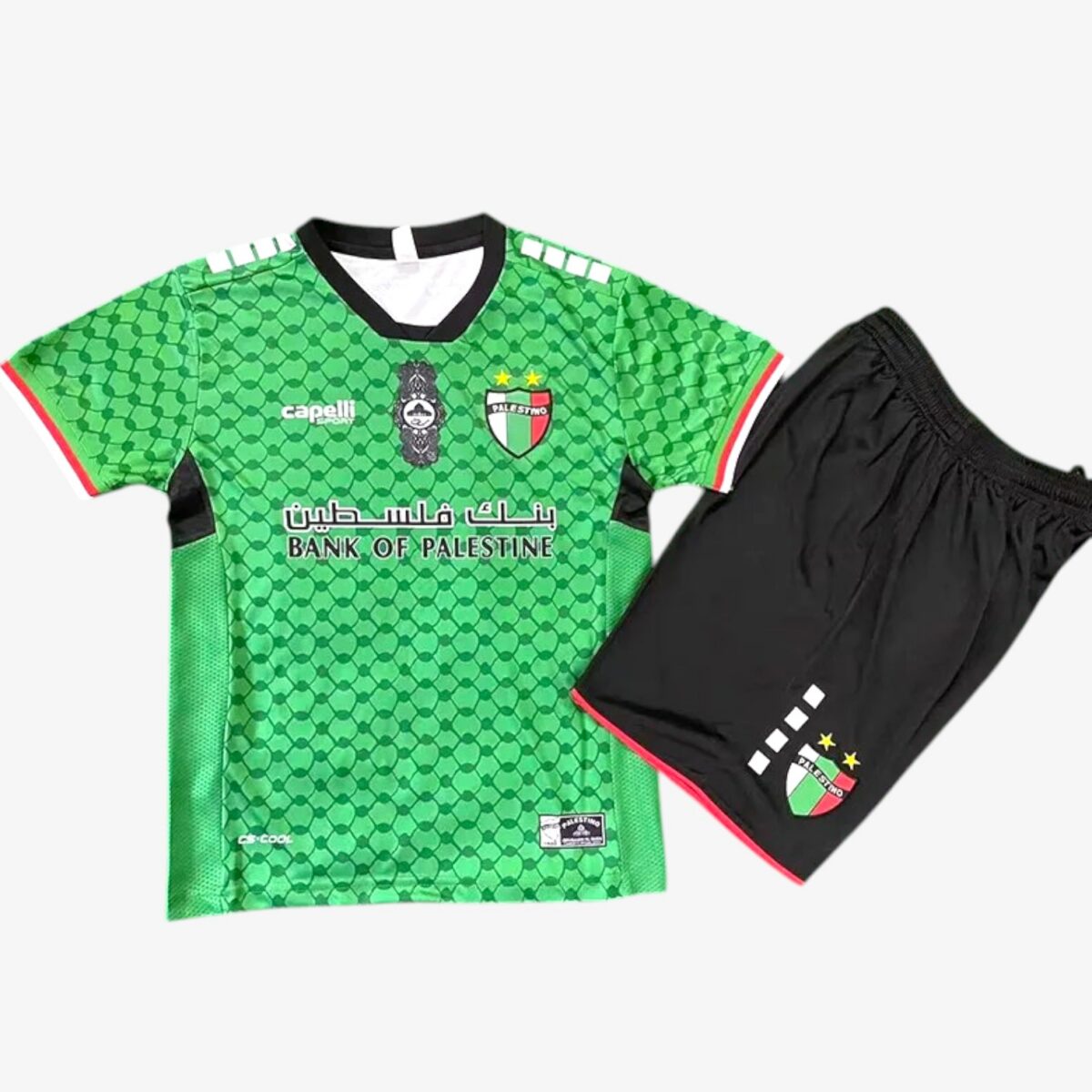 Palestino Deportivo Green Special Edition Jersey 2024/25 — Kids