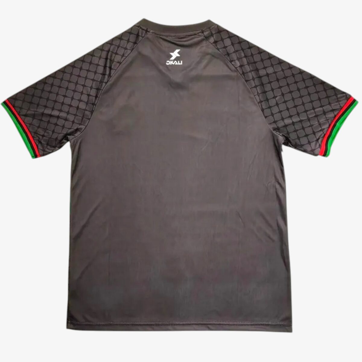 Palestino Deportivo Grey Black Jersey 2025/26 - Image 2