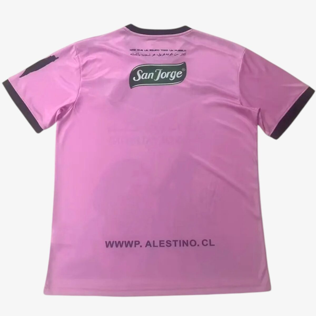 Palestino Deportivo Pink Head Portrait Special Edition Jersey 2022/23 - Image 2