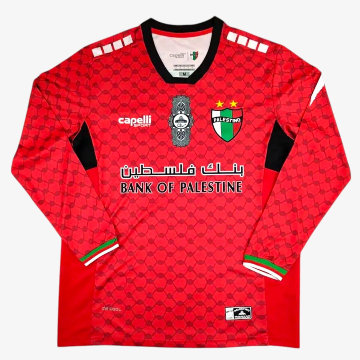 Palestino Deportivo Red Long Sleeve Jersey 2024/25
