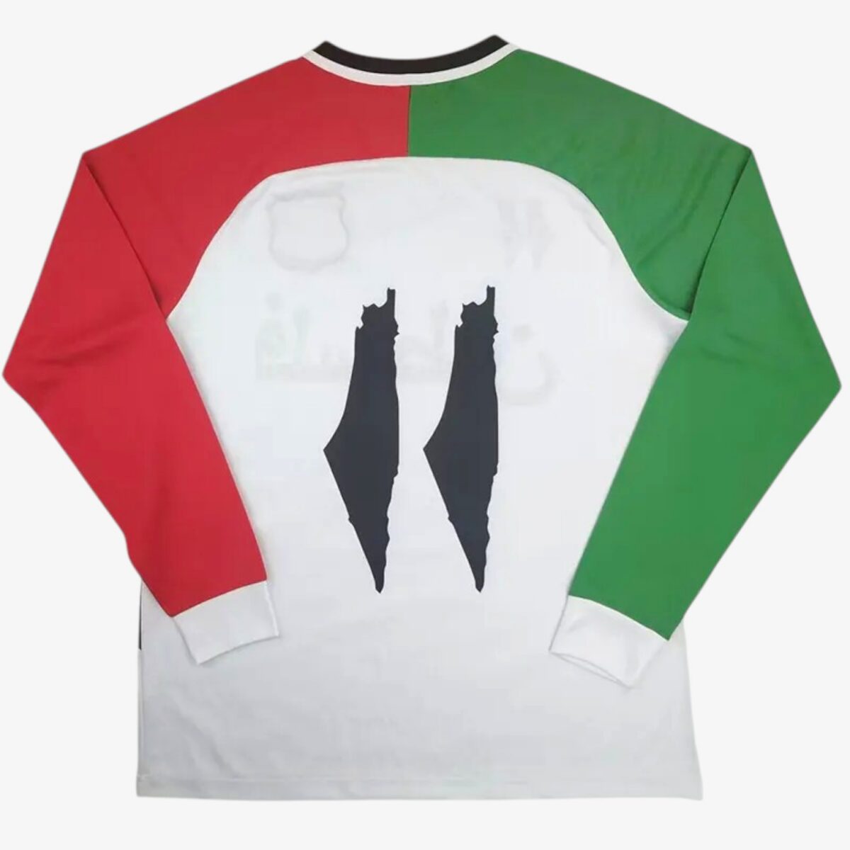 Palestino Deportivo White Two tone Long Sleeve Jersey 2024/25 - Image 2