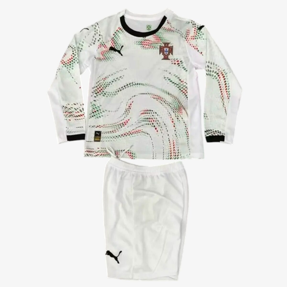Portugal Away Long Sleeve Jersey 2025/26 — Kids