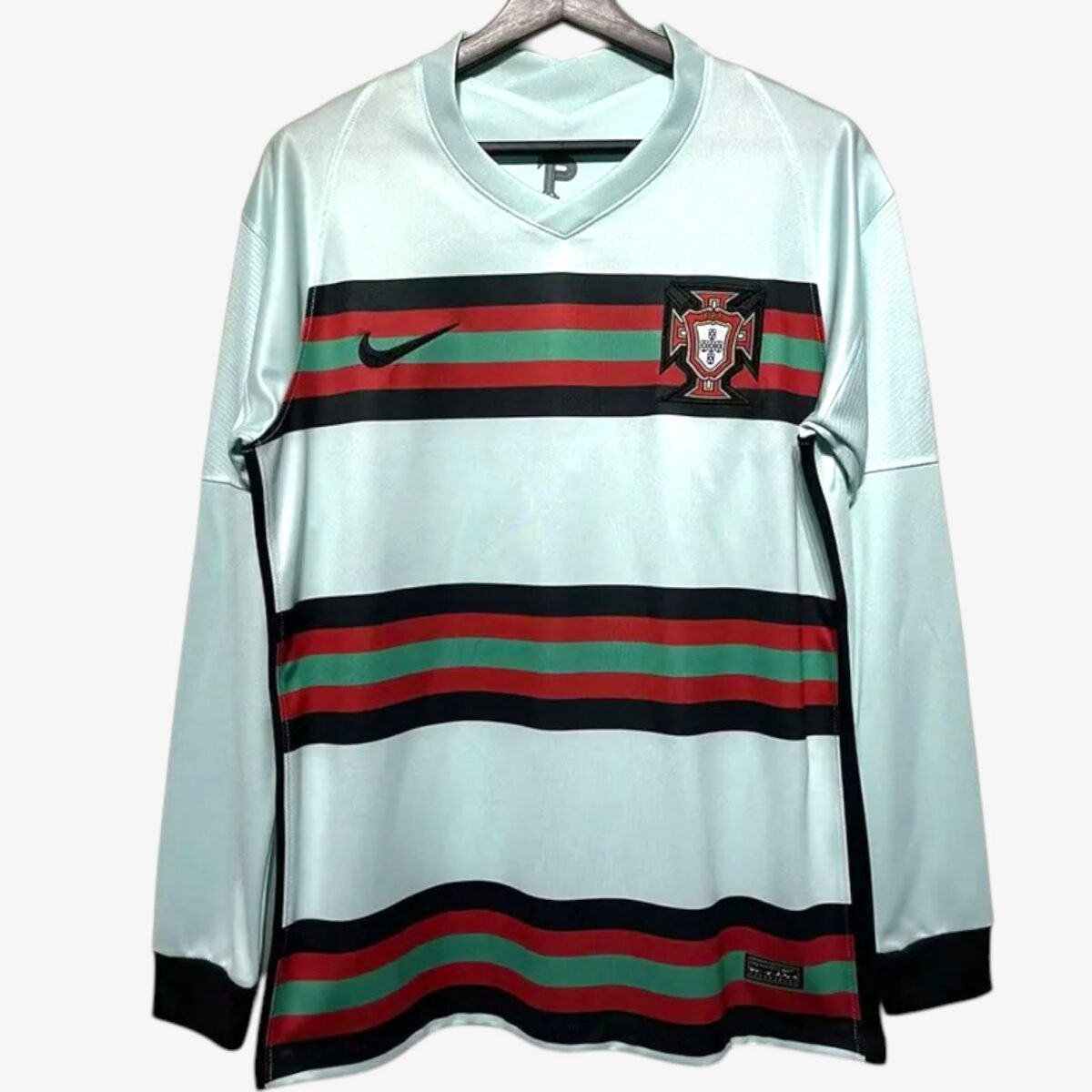 Portugal Away Long Sleeve Retro Jersey 2020