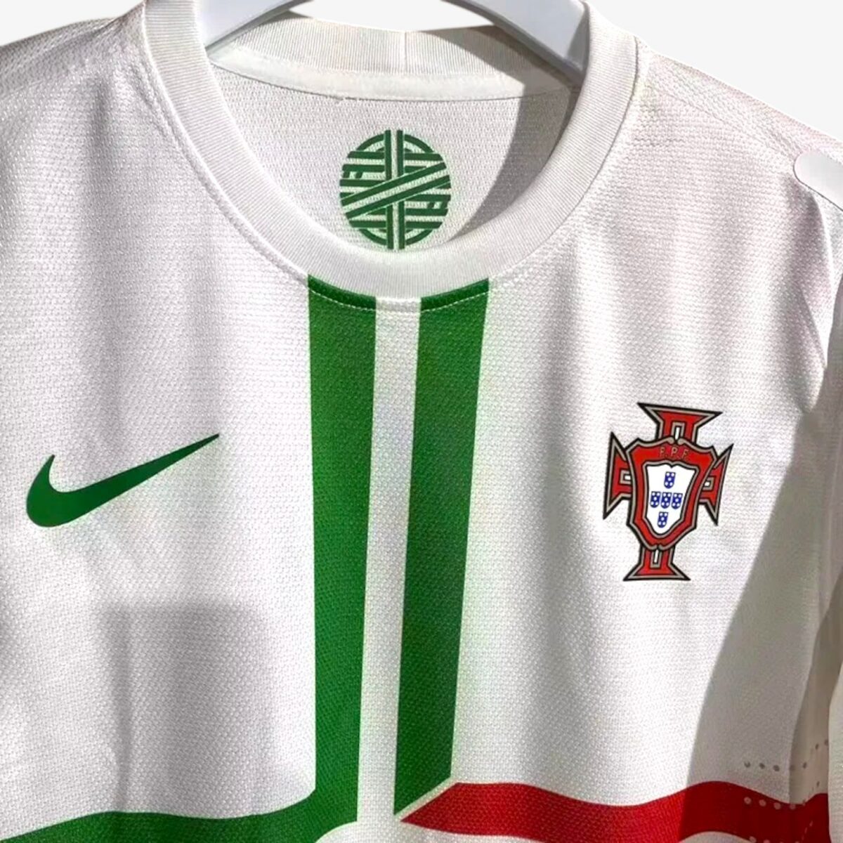 Portugal Away Training Long Sleeve Retro Jersey 2012 - Image 4
