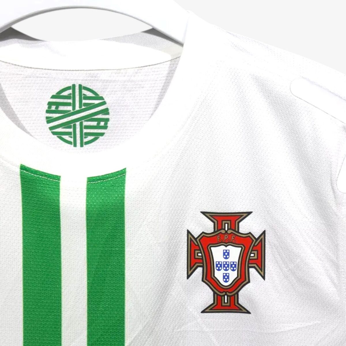 Portugal Away Training Long Sleeve Retro Jersey 2012 - Image 3