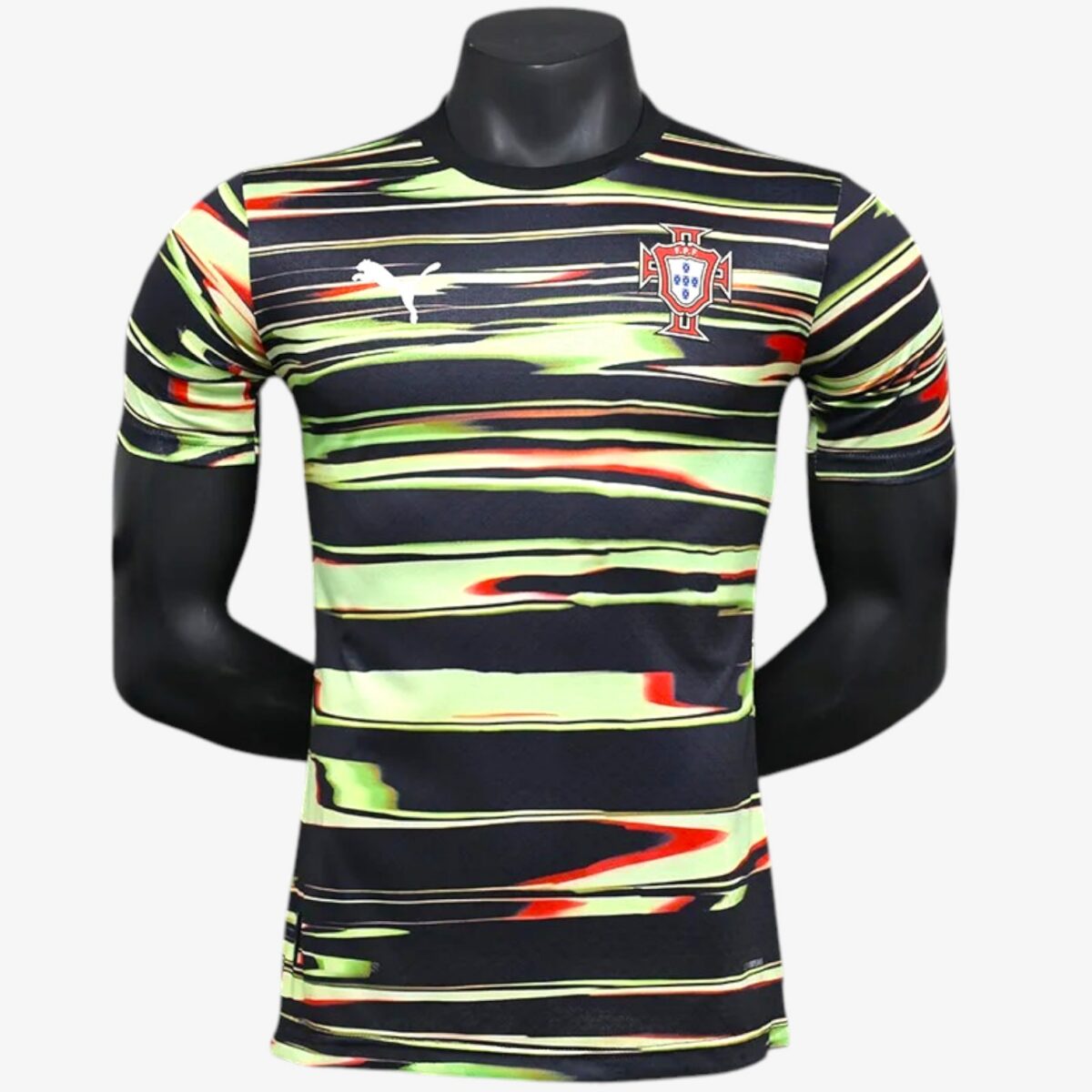 Portugal Green Black Training shirts 2025/26