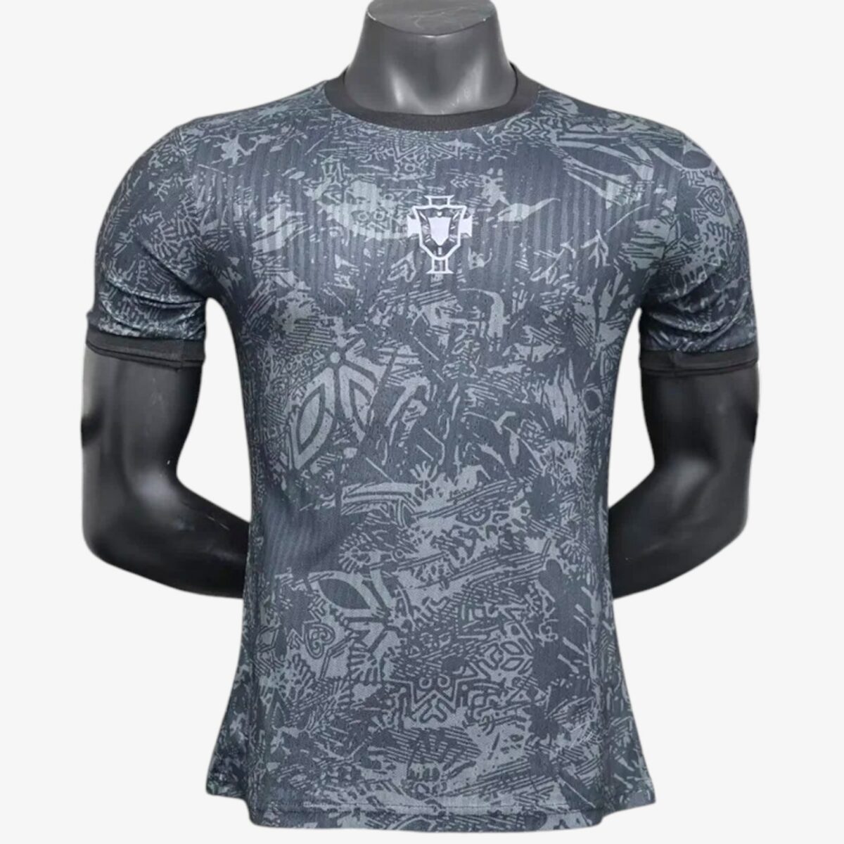 Portugal Grey Black Special Edition Training Jersey 2024/25
