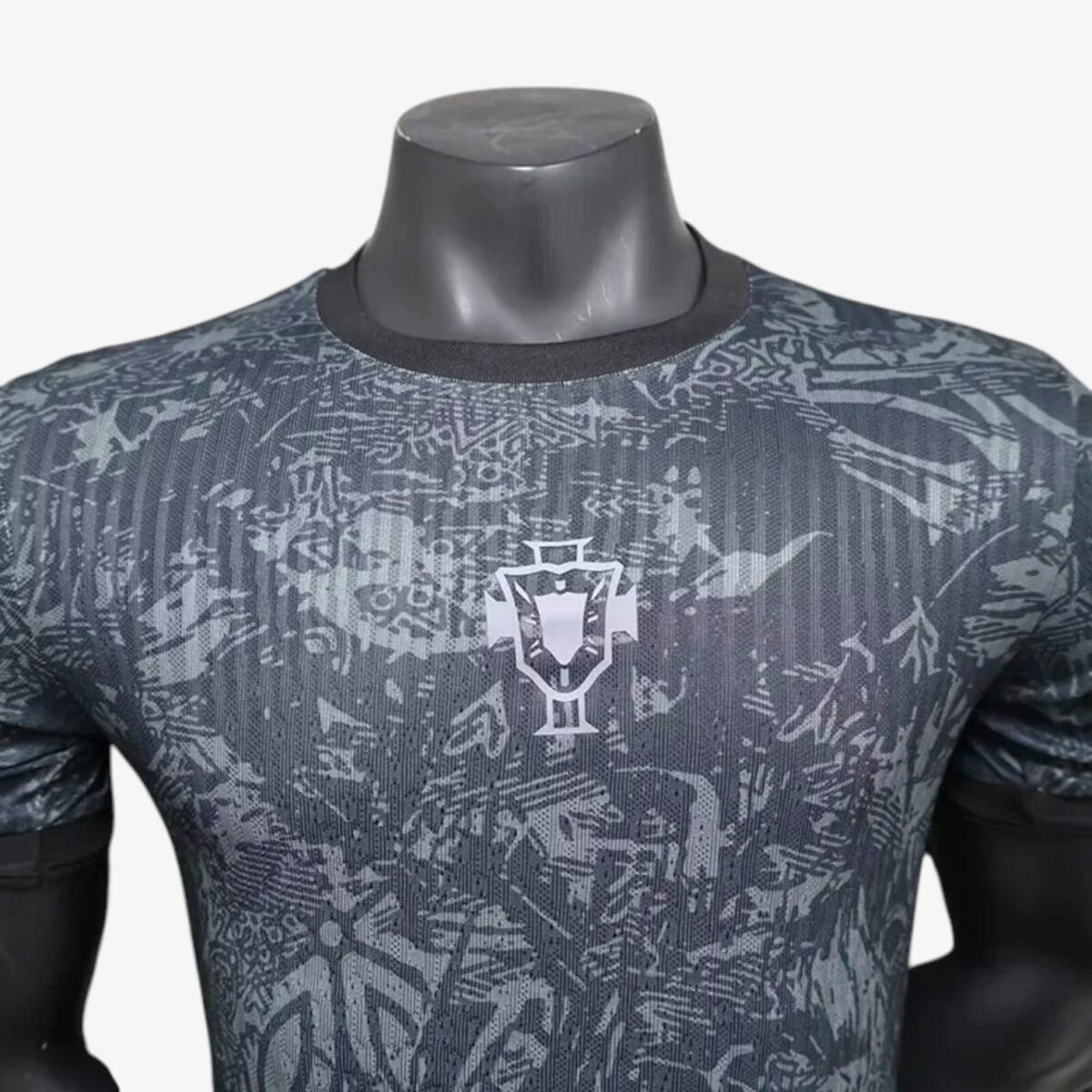Portugal Grey Black Special Edition Training Jersey 2024/25 - Image 3