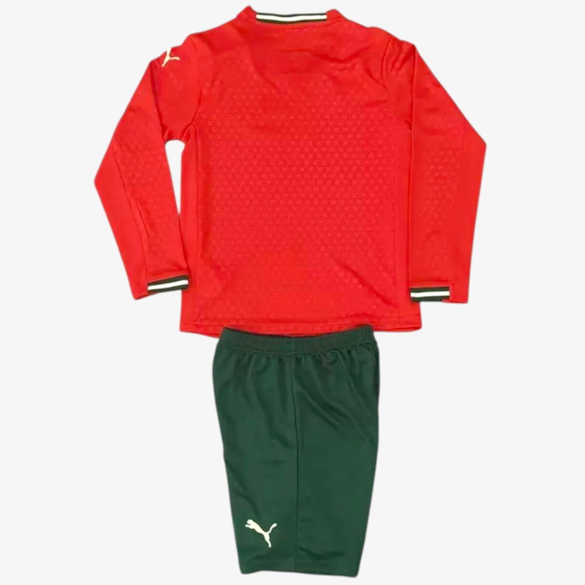 Portugal Home Long Sleeve Jersey 2025/26 — Kids - Image 2