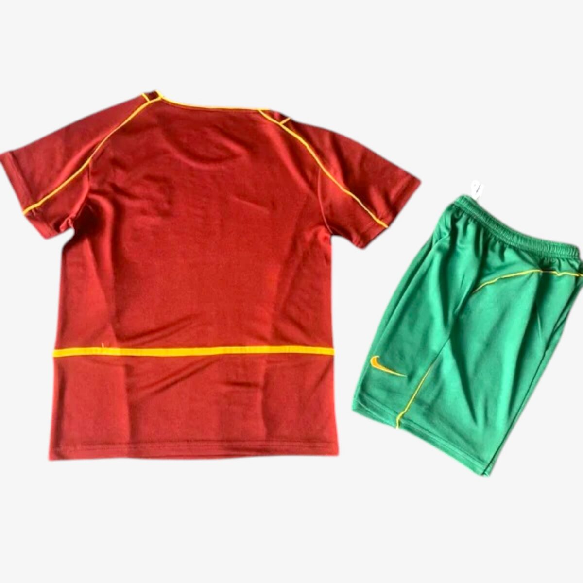 Portugal Home Retro Jersey 2002 — Kids - Image 2