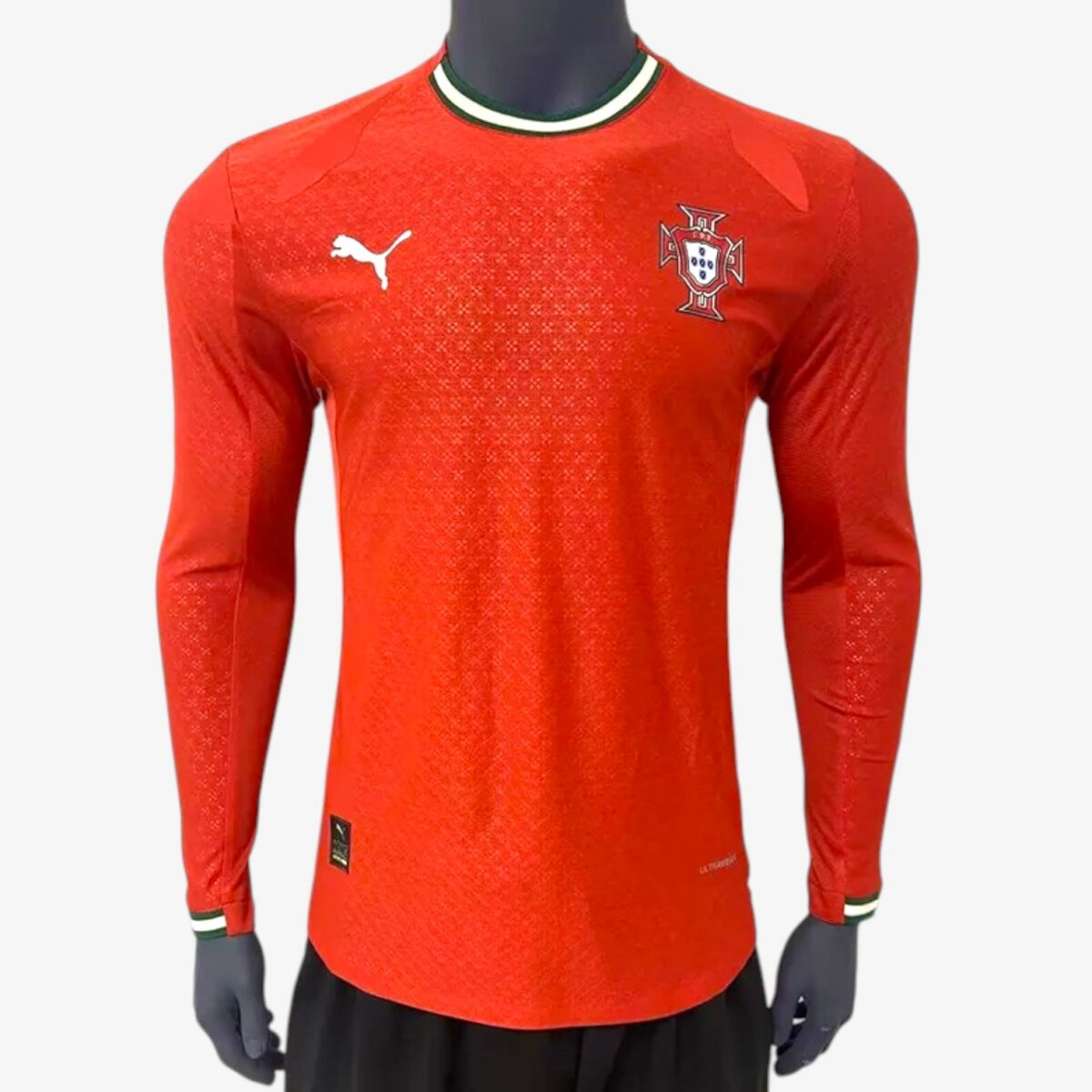 Portugal Home Training Long Sleeve Jersey 2025/26