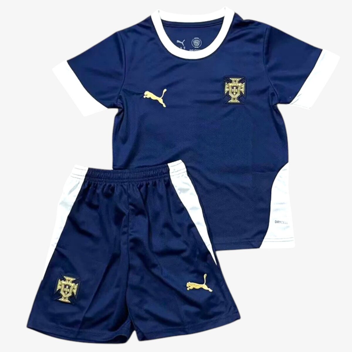 Portugal Royal Blue Jersey 2025/26 — Kids
