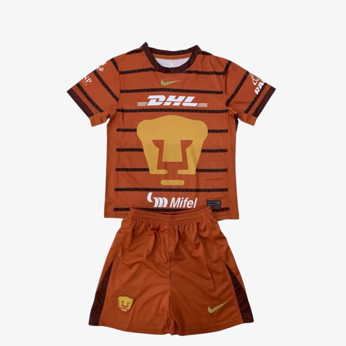 Pumas UNAM Goalkeeper Orange Jersey 2024/25 — Kids