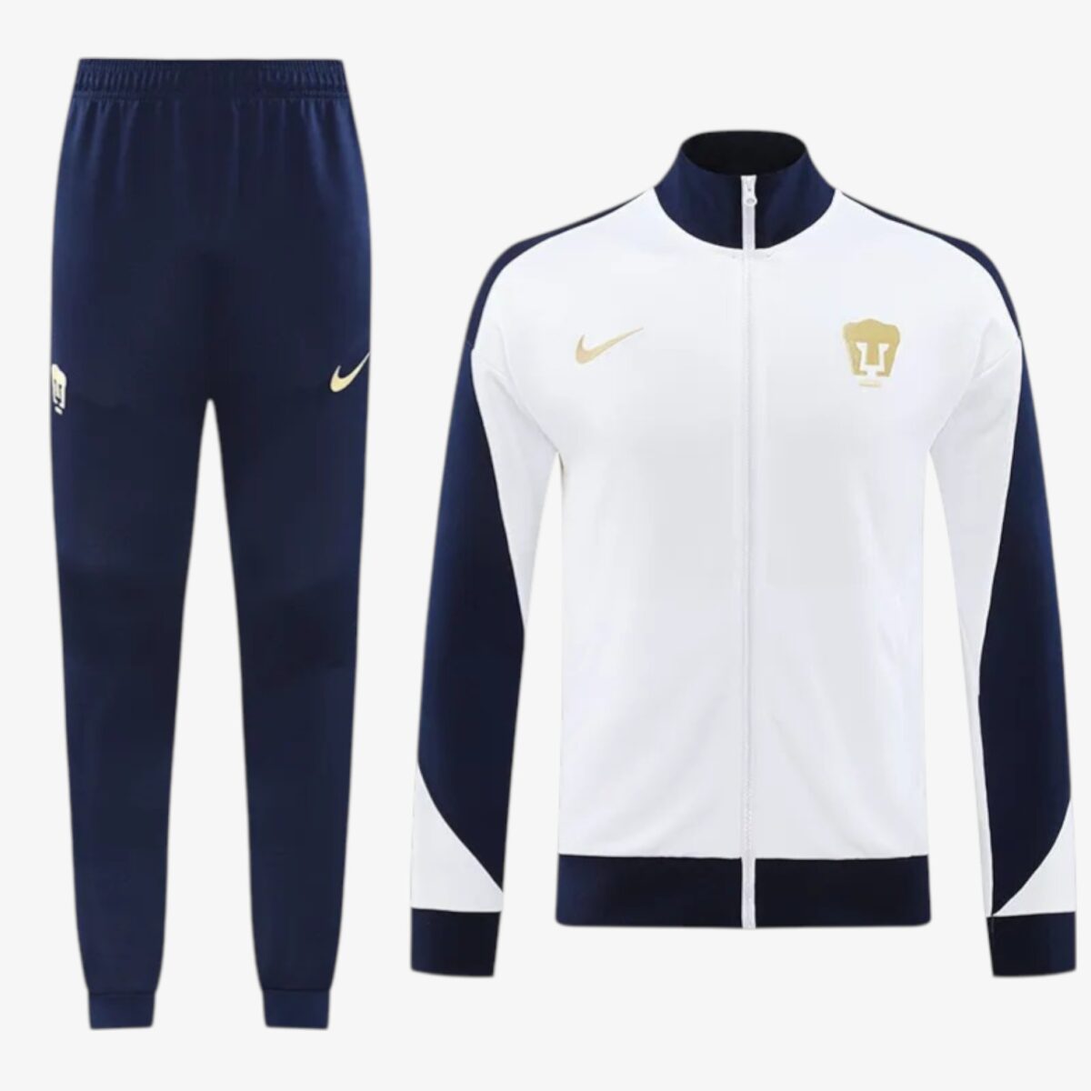 Pumas UNAM Navy & White Jacket Tracksuit 2024/25