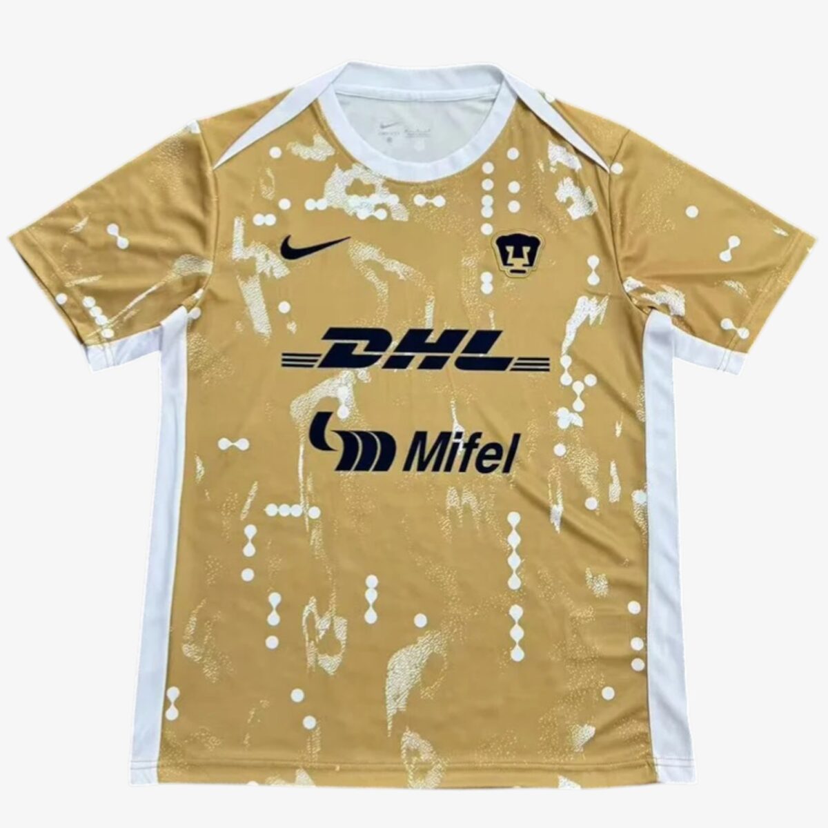 Pumas UNAM Yellow Training shirts 2025/26