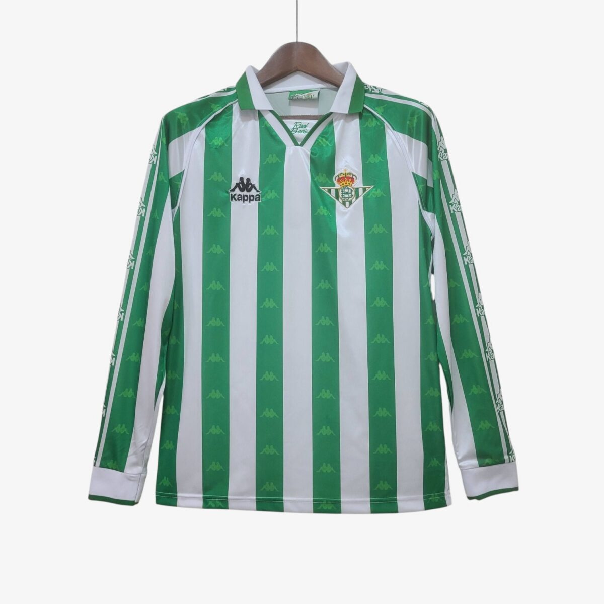 Real Betis Home Retro Long Sleeve Jersey 1995/96