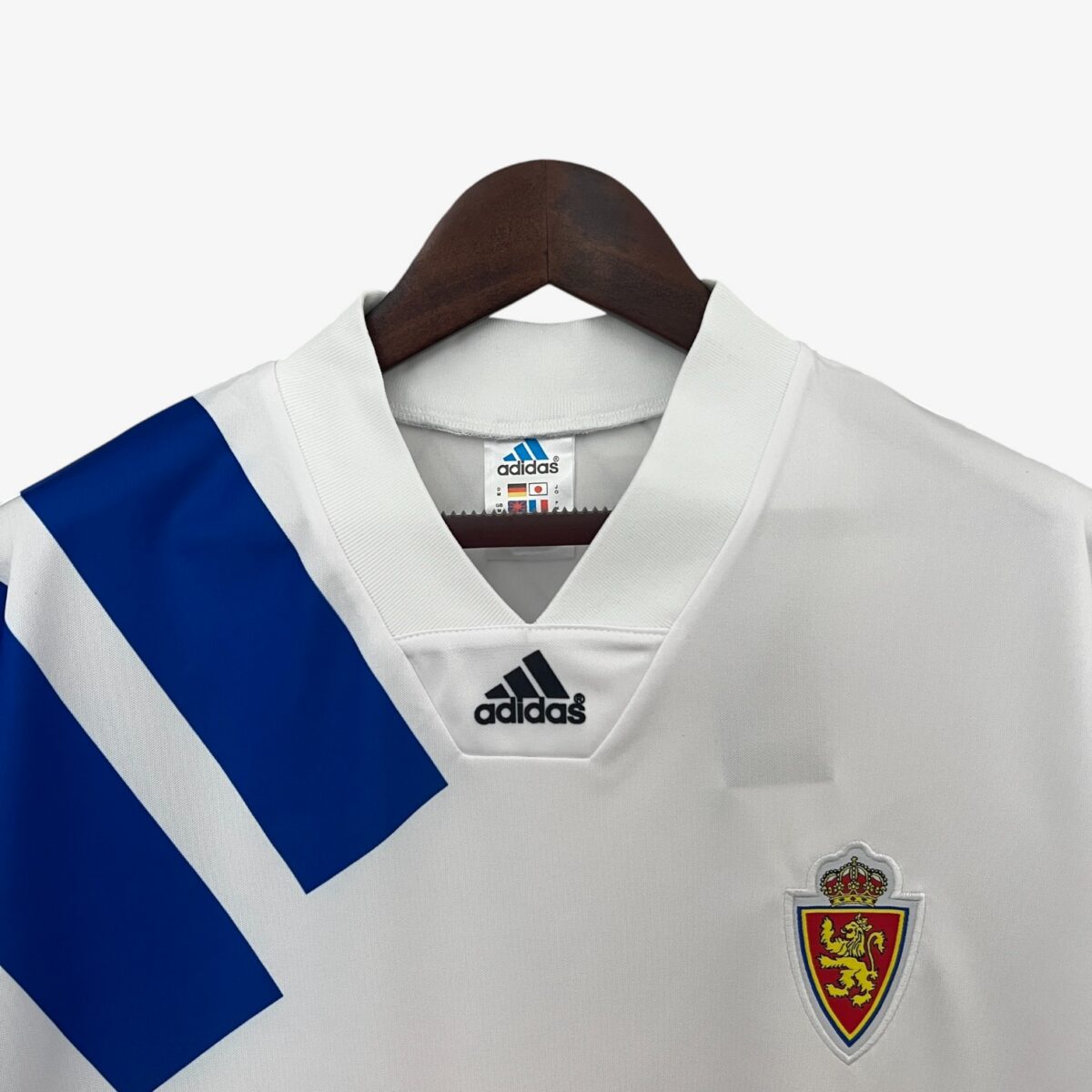 Real Zaragoza Home Retro Jersey 1992/93 - Image 4