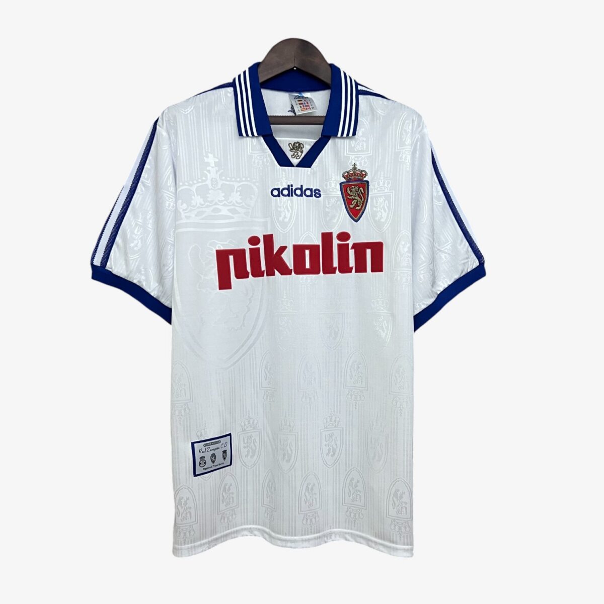 Real Zaragoza Home Retro Jersey 1997/98