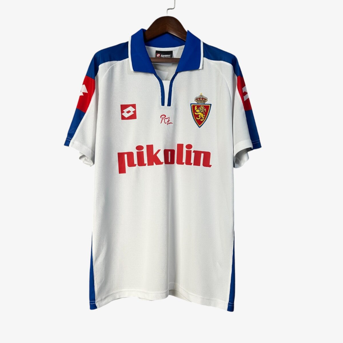 Real Zaragoza Home Retro Jersey 2004