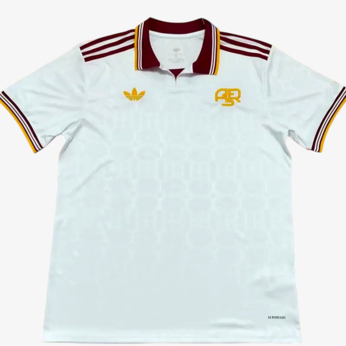 Roma Third(Maroon neck) Jersey 2025/26