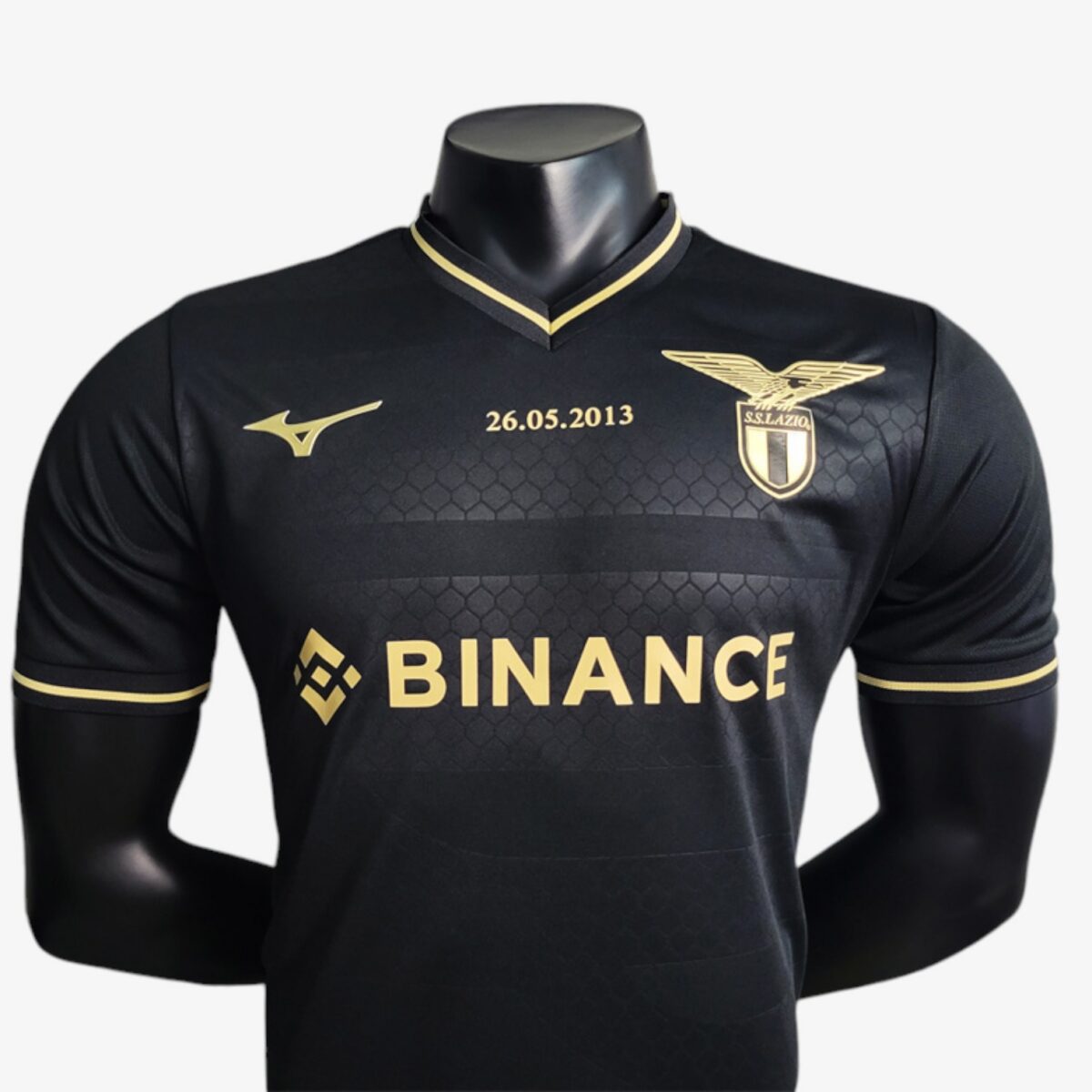 S.S. Lazio Black Jersey Player Version 2023/24 - Image 4