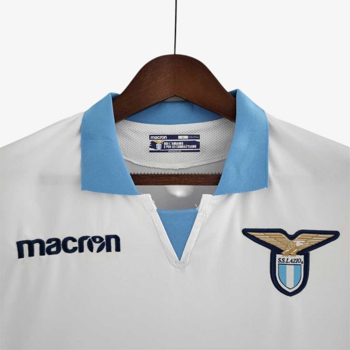 S.S. Lazio Home Retro Jersey 2018/19 - Image 6