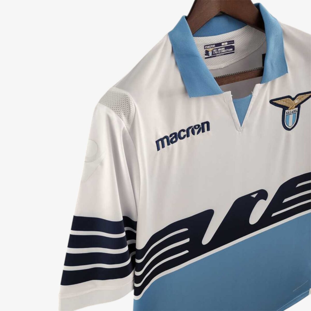 S.S. Lazio Home Retro Jersey 2018/19 - Image 2