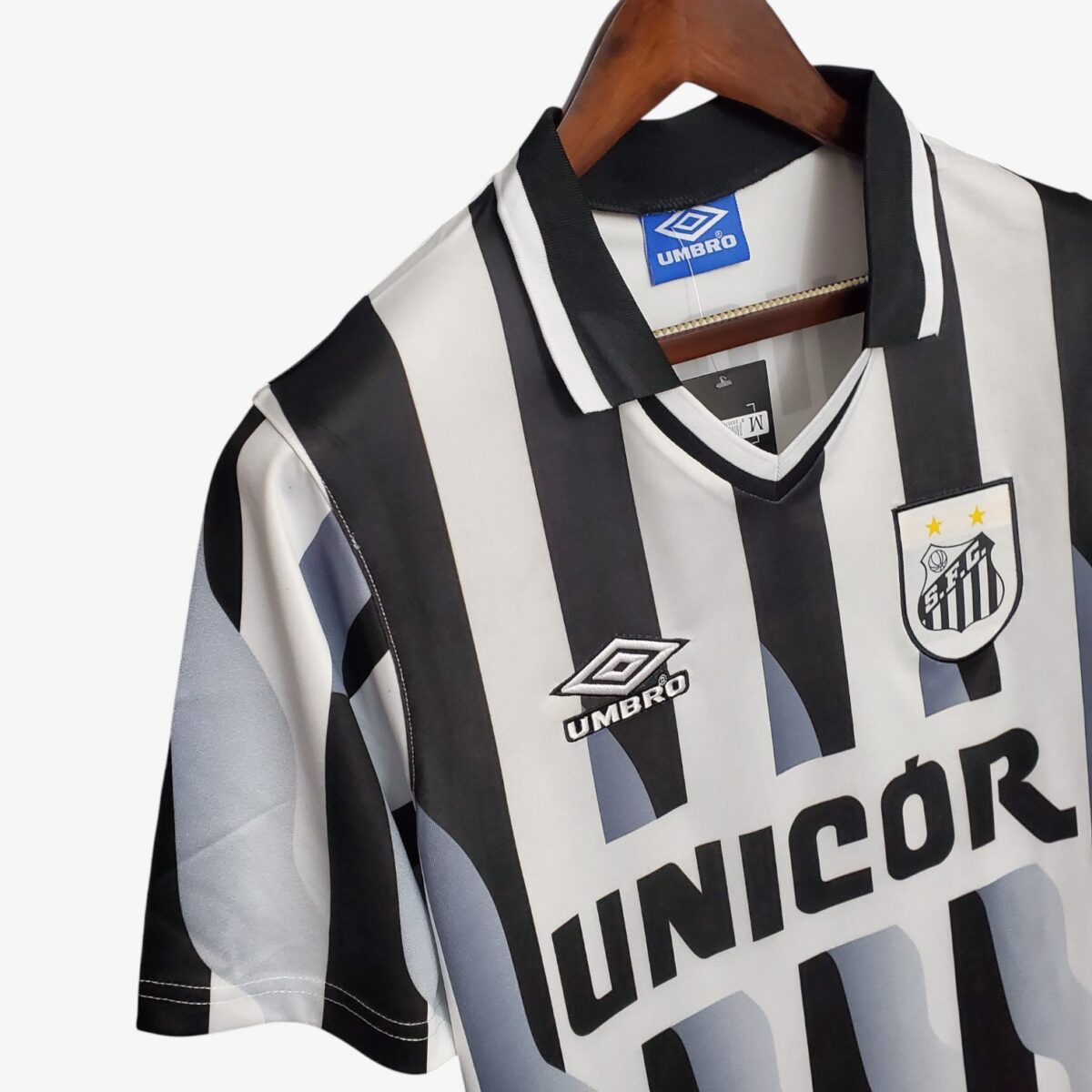 Santos FC Away Retro Jersey 1998 - Image 4