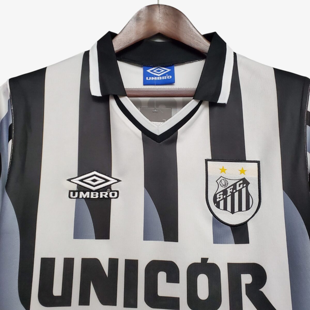 Santos FC Away Retro Jersey 1998 - Image 3
